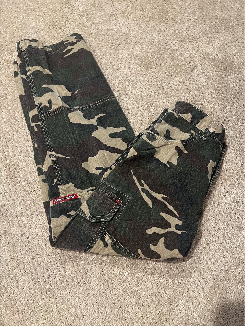 JNCO Camo Kids Cargo Pants